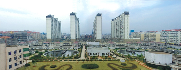 江西最大污水處理廠——南昌朝陽污水處理廠二期工程（省、市優(yōu)良工程，獲滕王閣杯）
